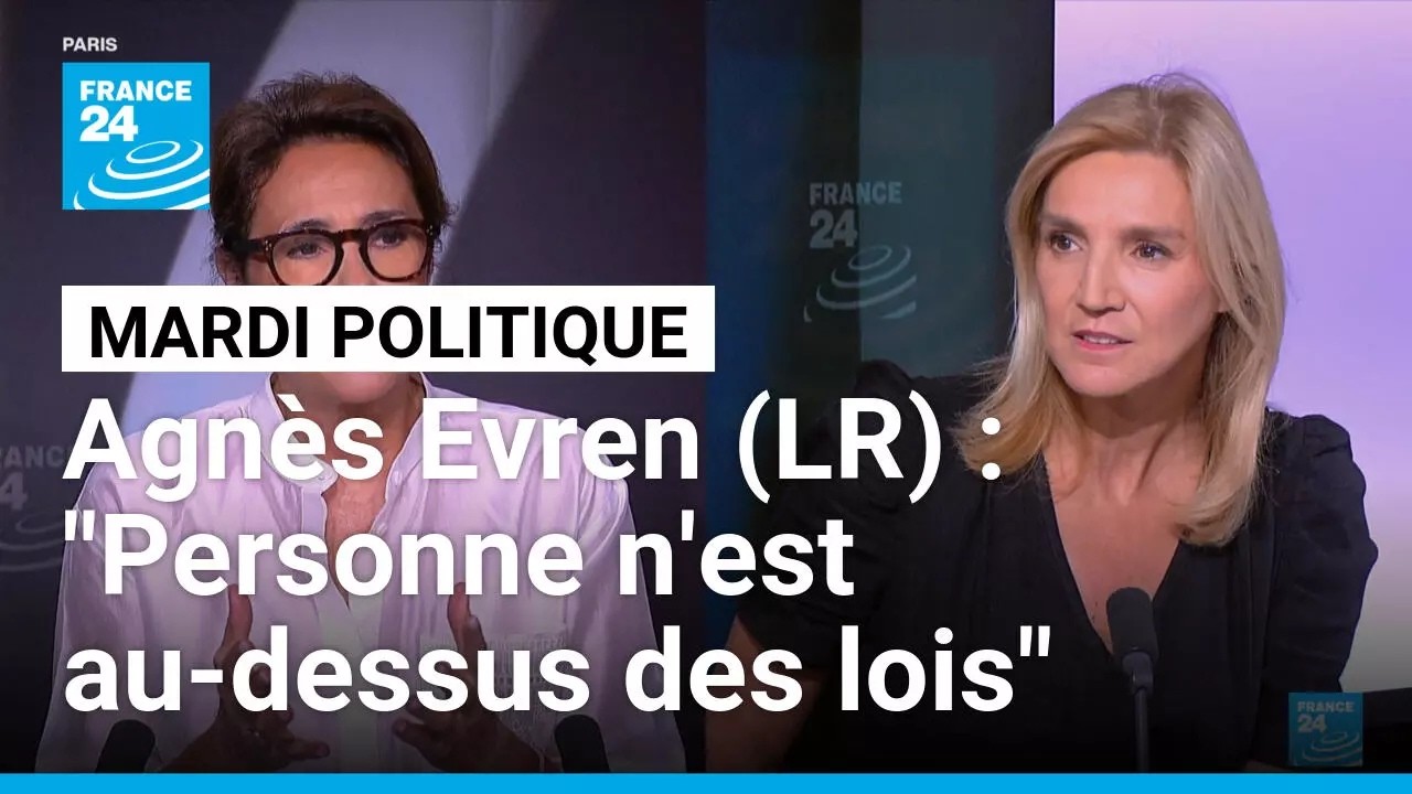 Agnès Evren (LR) : "Marine Le Pen est condamnée, personne n'est au-dessus des lois" • FRANCE 24