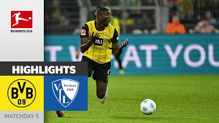 BVB Turns The Game | Borussia Dortmund — VfL Bochum 1848 4-2 | Highlights | MD 5 – Bundesliga ’24/25