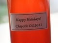 Chipotle Oil - Great Edible Holiday Gift Idea