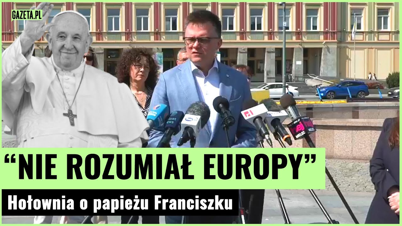 Mocne słowa Hołowni o papieżu Franciszku. Słodko-gorzkie wspomnienie Marszałka Sejmu | Gazeta.pl