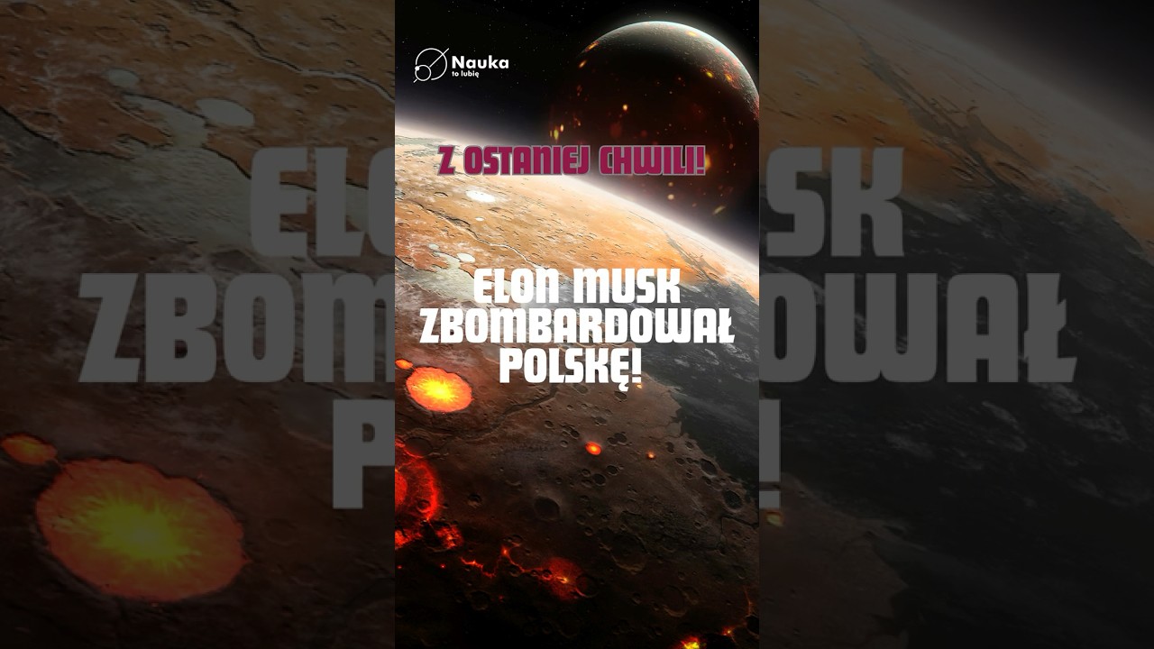 Falcon 9 spadł na Polskę