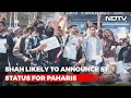 Amit Shah May Announce Quota For Kashmir Pahari Community Amid Protests