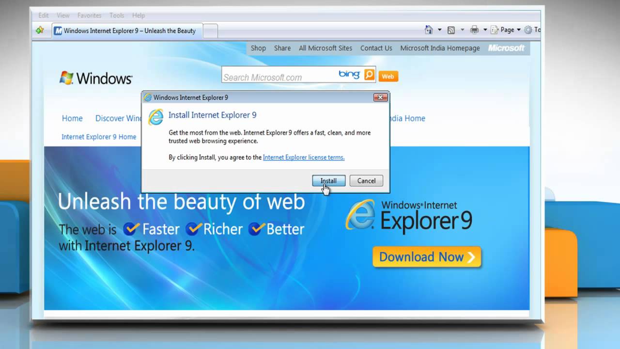 Браузера internet explorer установить. Internet Explorer. Интернет эксплорер 9. Internet Explorer Windows 7. Vista Explorer.