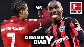 Who Is More Dangerous in Front of the Goal? • Serge Gnabry vs. Moussa Diaby