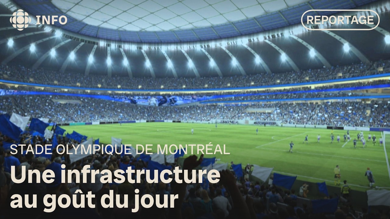 L’intérieur du stade olympique de Montréal sera officiellement rénové