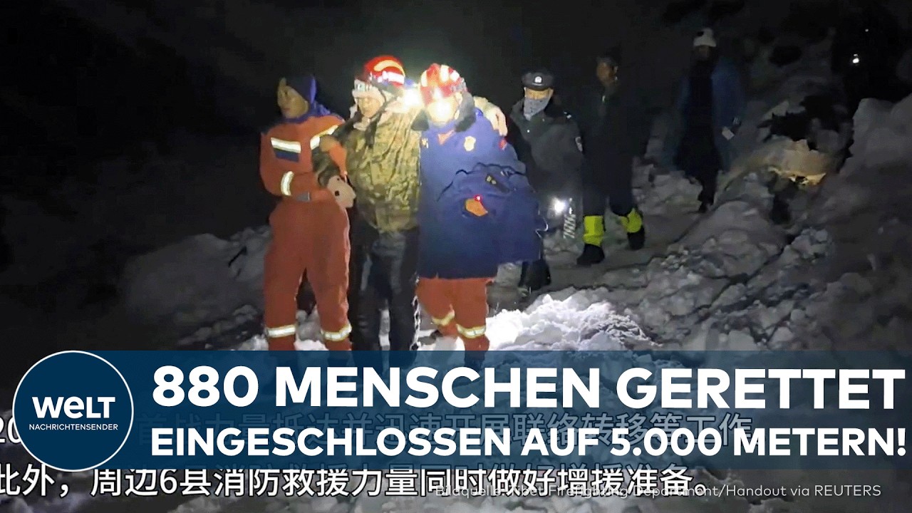 MOUNT EVEREST: Nach Schneesturm – 580 Touristen und 300 Begleiter in Sicherheit gebracht!