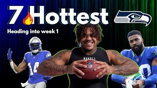 The 7 Hottest Seattle Seahawks Heading into Week 1