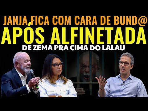 🔥Janja FICA COM CARA DE BUND@ após Governador Zema ALFINETAR LULU DA SILVA