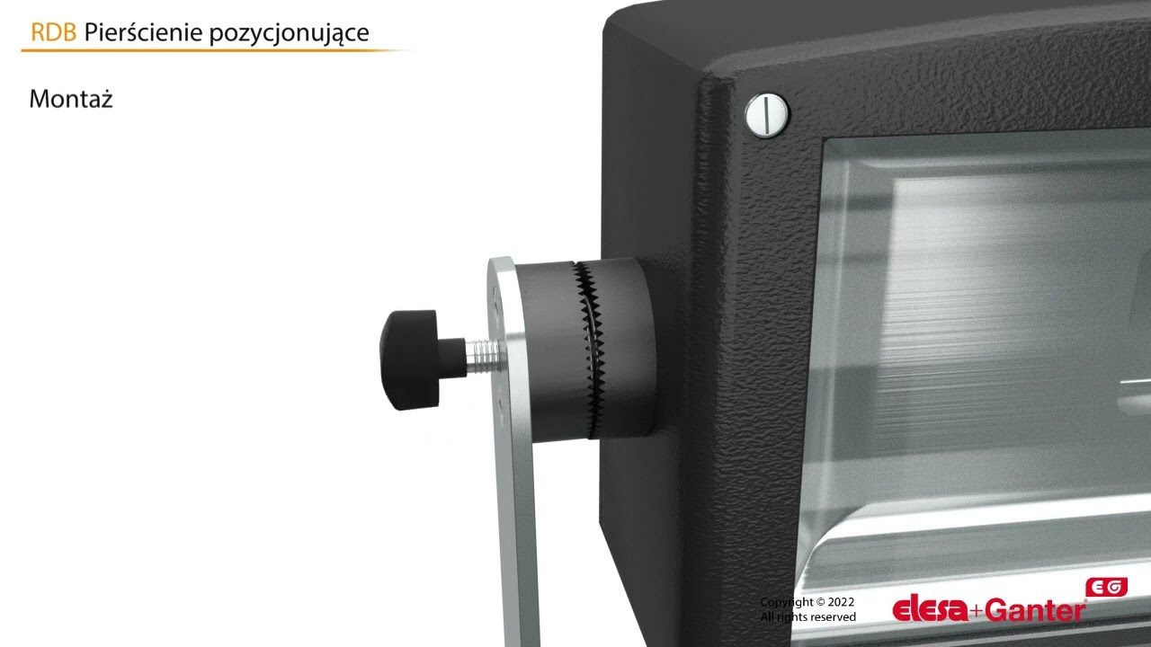 Pierścienie pozycjonujące - seria RDB (Właściwości i zastosowania) video