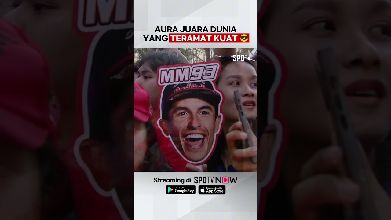 #MotoGP 🏍 - Aura Juara Dunia dari Team Ducati Lenovo 🔥