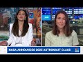 NASA introduces 2025 astronaut class chosen from 8,000 applicants - 03:16 min - News - Video