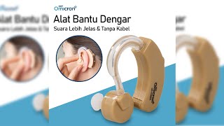 Pratinjau video produk TaffOmicron Alat Bantu Dengar Hearing Aid Amplifier Telinga Earphone - JZ-1088A