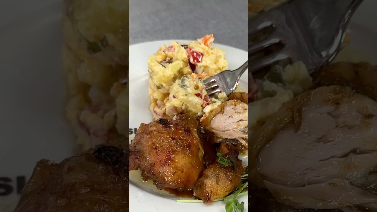 Polský bramborovy salát 🇵🇱🍺 #ostravskygastrošef #bramborovysalat @sablioceskarepublika8647