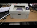 Принтер Xerox Phaser 3117. Как включить и достать картридж.