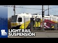Light Rail suspension continues, MTA leader speaks in Annapolis