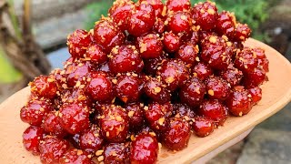 Cách làm mứt chùm ruột muối ớt chua cay mặn ngọt ngon bấy bá| vào bếp cùng Phia