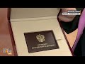 Putin Receives Presidential ID Amid Criticisms Over Russian Election | News9  - 00:49 min - News - Video