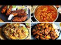 ఇంట్లో ఈజీగా చేసుకొనే 4రకాల చికెన్ రెసిపీస్😋 4 Different Chicken Recipes In Telugu | Chicken Recipe