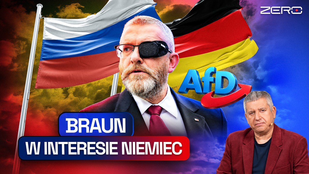 NAIWNY BRAUN, NORD STREAM I KONFERENCJA Z AFD