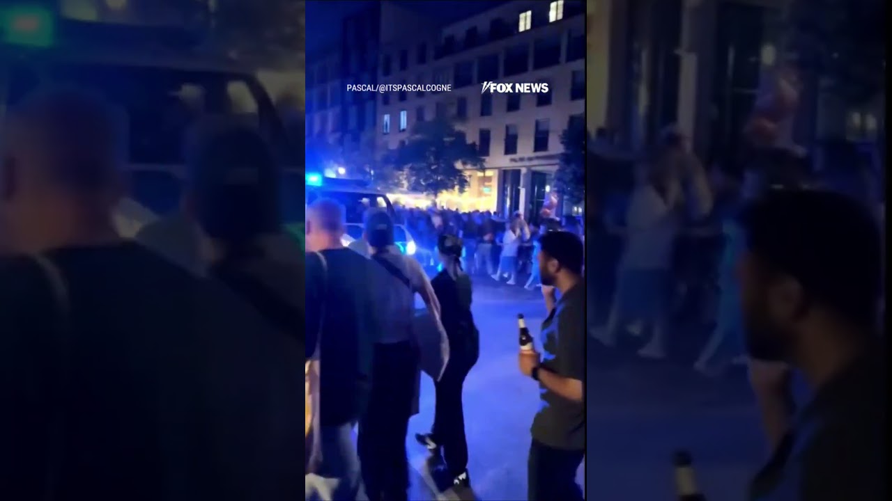 Berlin pride attendees flee after van rams into festival crowd #shorts #us #news #foxnews