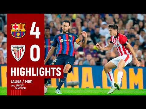 HIGHLIGHTS | FC Barcelona 4-0 Athletic Club | LaLiga 2022-23 MD11