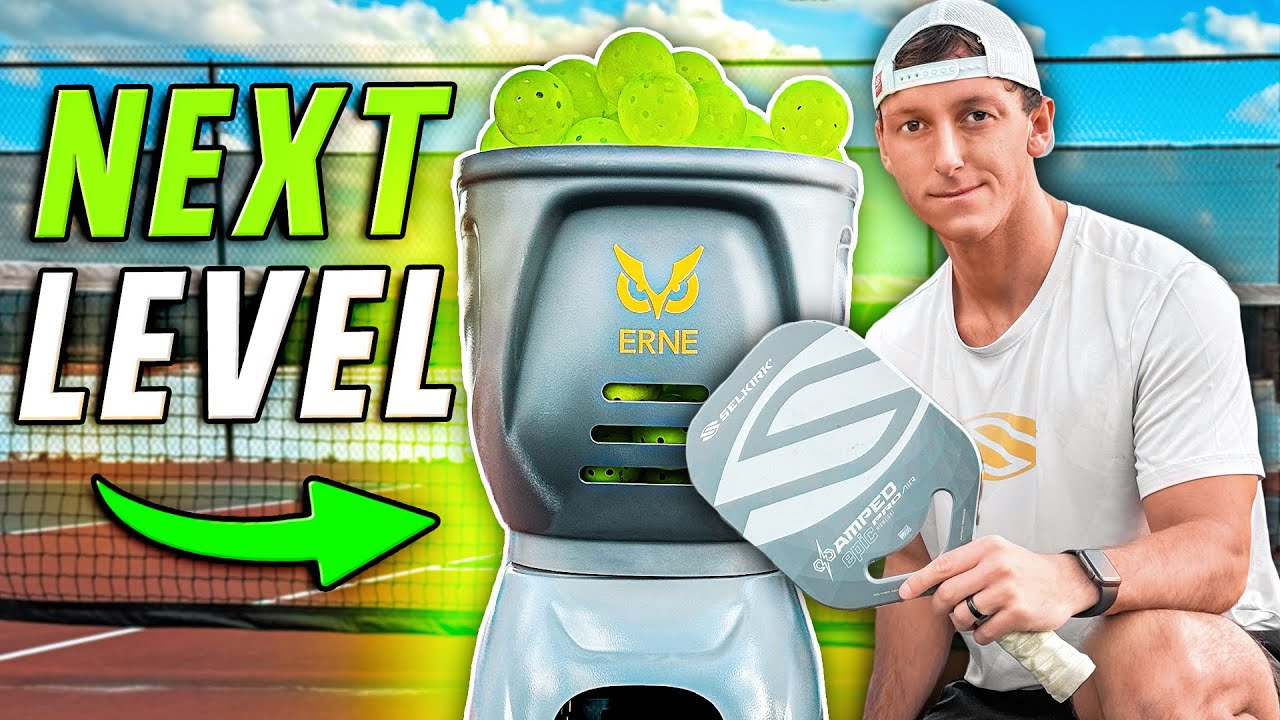 The Best Pickleball Machine got a HUGE Upgrade (Erne Review 2025)
