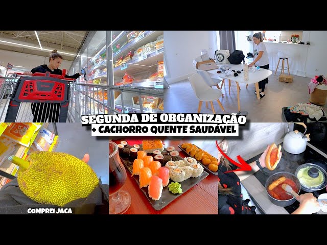 SALSICHA DE FRANGO SAUDÁVEL, ORGANIZANDO O APÊ, COMPRAS DO MERCADO e muito mais ♥ - Bruna Paula
