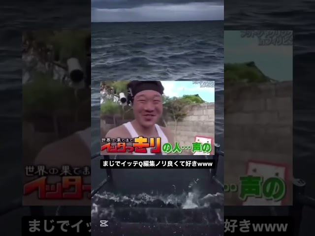 イッテQの編集ノリが良くて好きwwwww #面白い #おもしろ #tiktok #Twitter #2ch #5ch