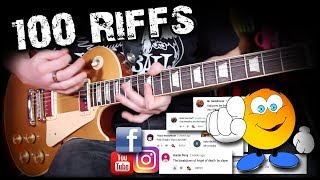100 Greatest Guitar Riffs