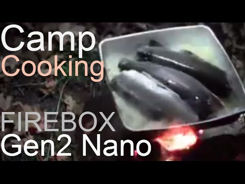 Trout Fishing, Dry-Baking & Camp Cooking On 5" & Gen2 Nano Folding 