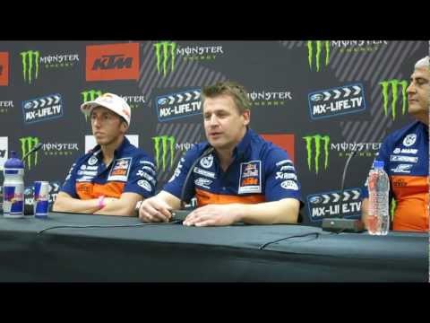 Tony Cairoli and KTM announce contract extension at MX Grand Prix of Qatar 