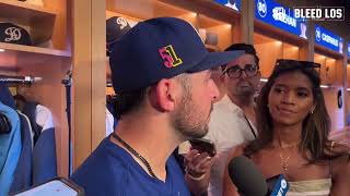 Alex Vesia Fired Up After Dodgers Sweep Padres: “The Dawgs Still Here” | Dodgers Postgame