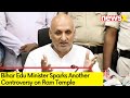 Ahead of Ram Mandir Consecration | Bihar Edu Minister Questions Temple or Hospital?