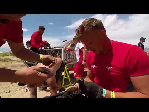 Martin Prokop DAKAR 2018 - Stage 10 mechanics in action !!