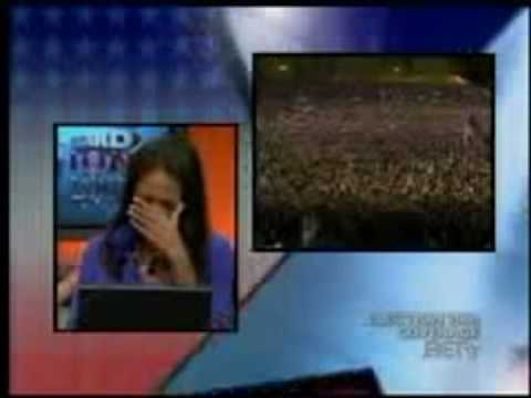 Emotional Moment on B.E.T. as Obama is Elected