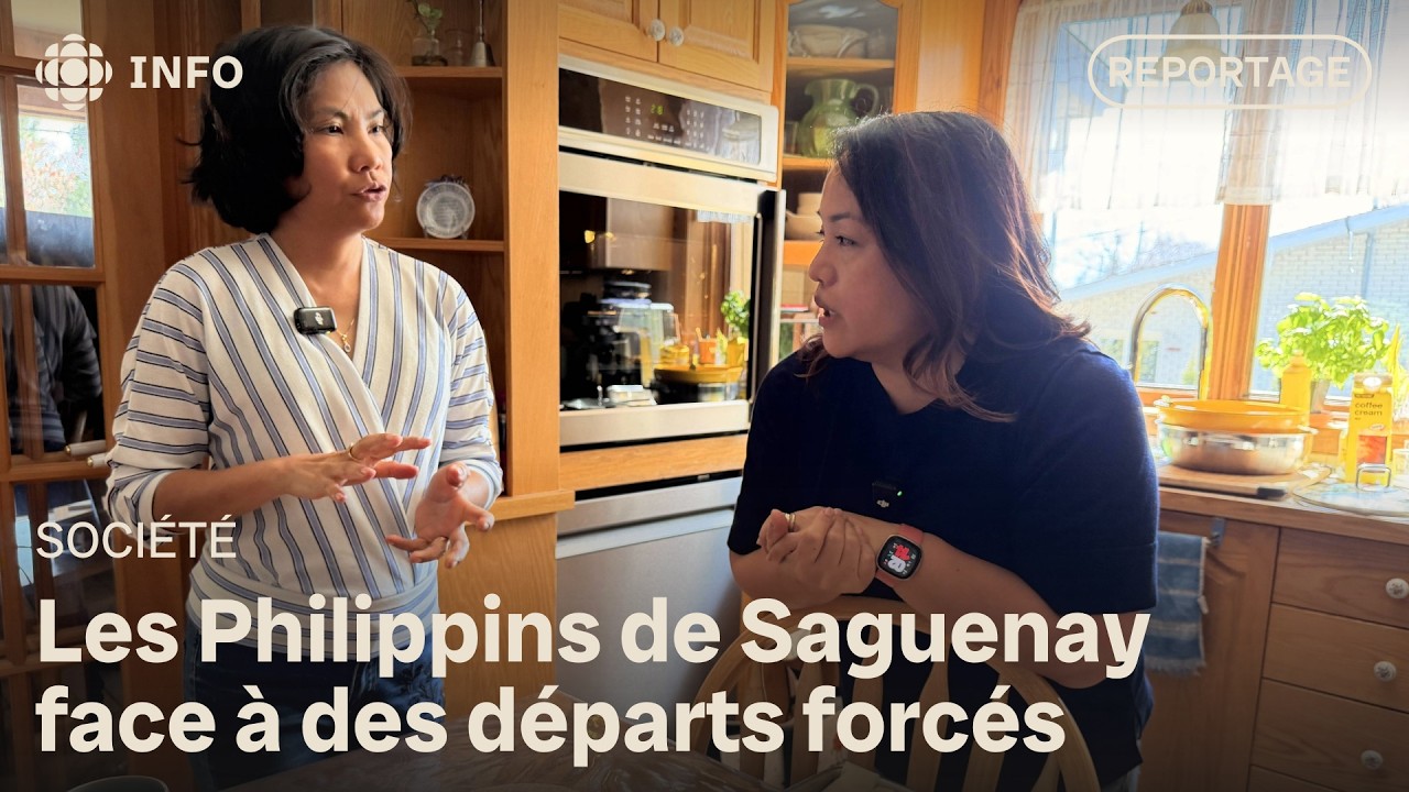 Des Philippins établis au Saguenay-Lac-Saint-Jean forcés de quitter la province.