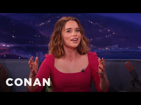 Emilia Clarke Accidentally Crashed A “Game Of Thrones” Wedding - CONAN on TBS