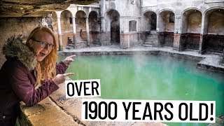 Exploring Epic Roman Bath Ruins