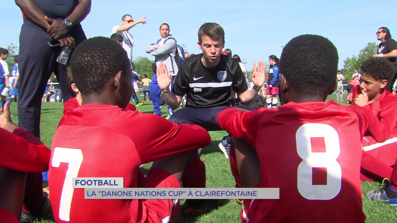 Football : la “Danone Nations Cup” à Clairefontaine