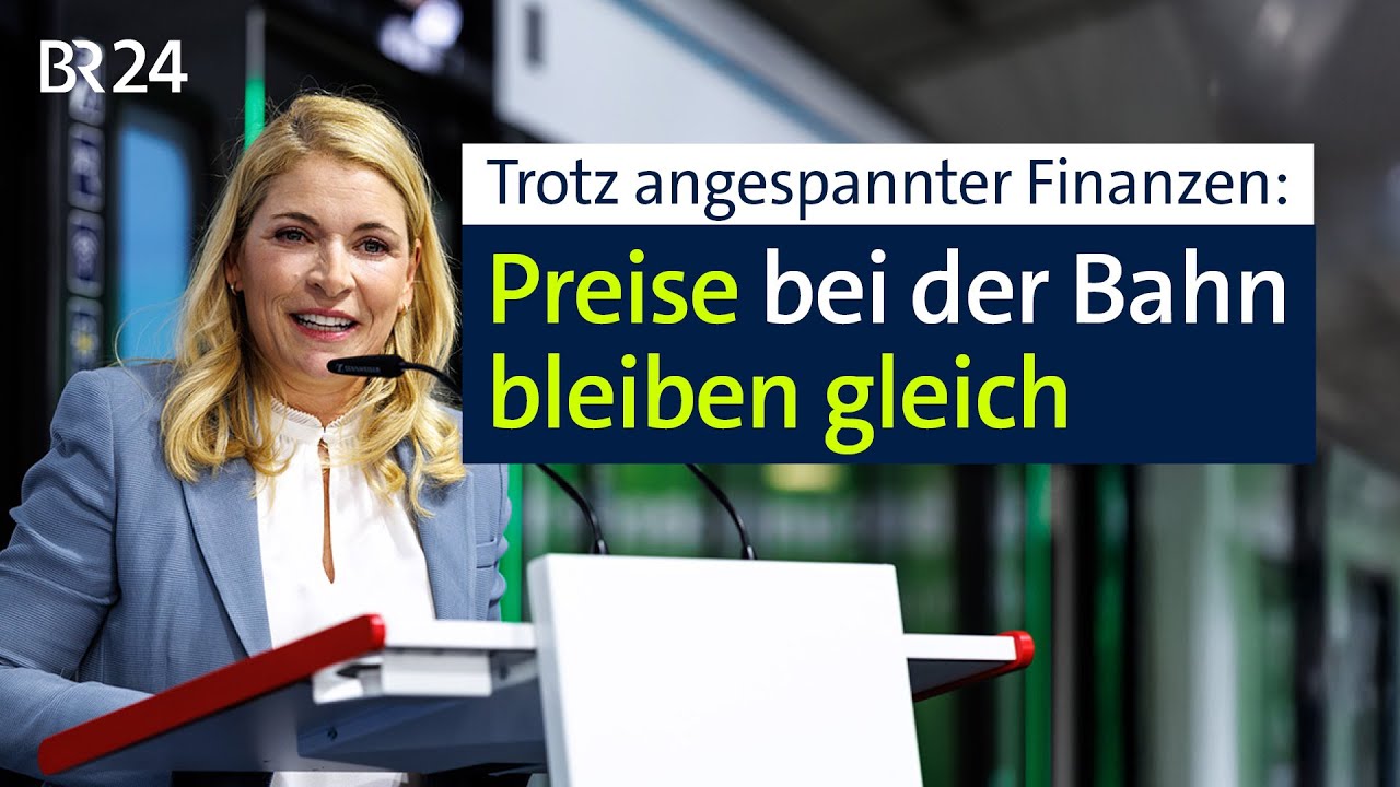 Deutsche Bahn: Preise werden nicht erhöht | BR24