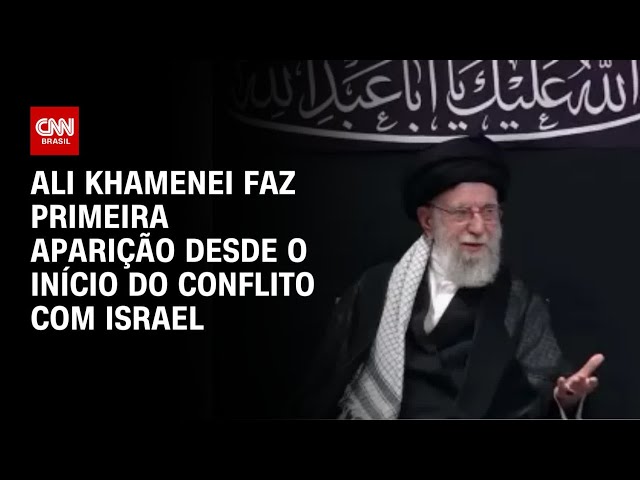 Líder Supremo do Irã faz primeira aparição desde o início do conflito com Israel | AGORA CNN