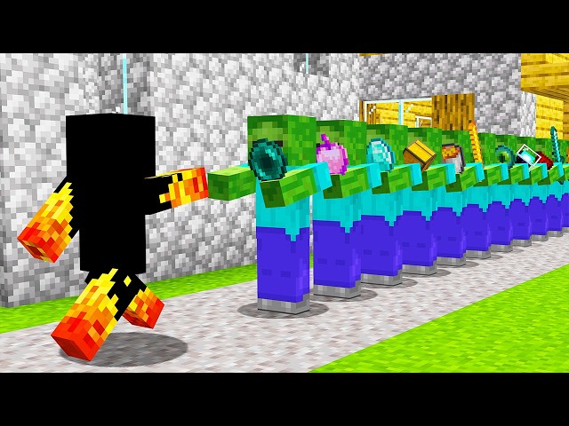 zumbis me ajudam a zerar o minecraft