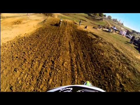 2013 Muddy Creek Top Gun Showdown: Jacob Hayes 250A GoPro - vurbmoto 