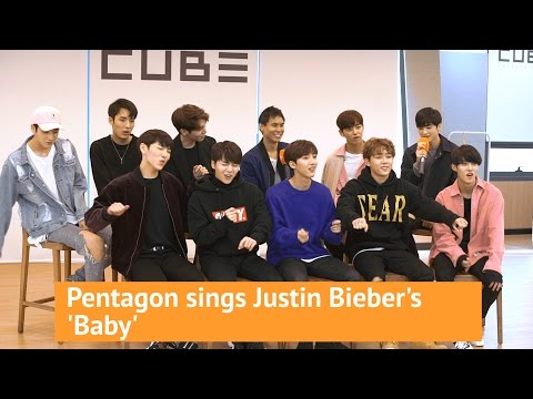 Pentagon sings Justin Bieber's 'Baby'