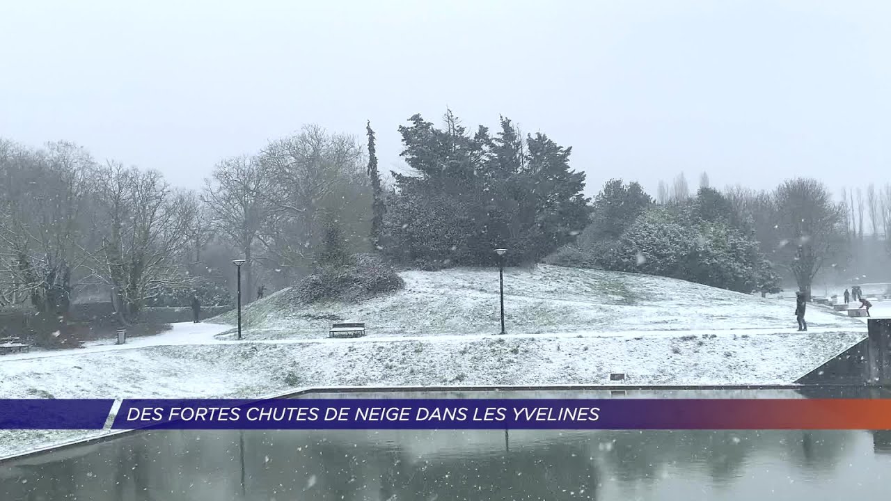 Yvelines | Des fortes chutes de neige à Saint-Quentin-en-Yvelines