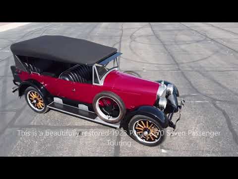 video 1923 Paige Model 6-70 Seven Passenger Phaeton