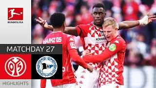 1. FSV Mainz 05 — Arminia Bielefeld 4-0 | Highlights | Matchday 27 – Bundesliga 2021/22