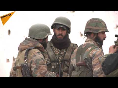 الجيش العربي السوري يزيل ألغام "داعش" في تدمر