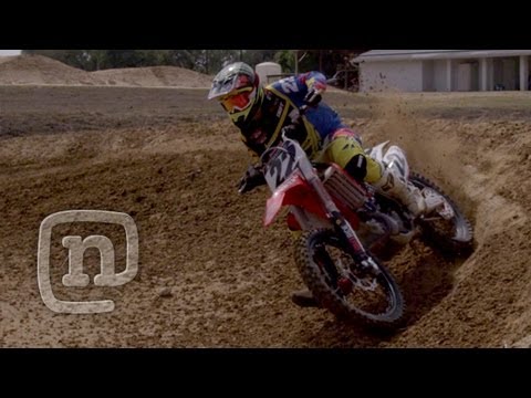 Chad Reed Front End Suspension Testing For Monster Energy Supercross: My Way 