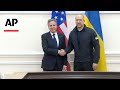 Blinken meets Ukrainian prime minister in Kyiv